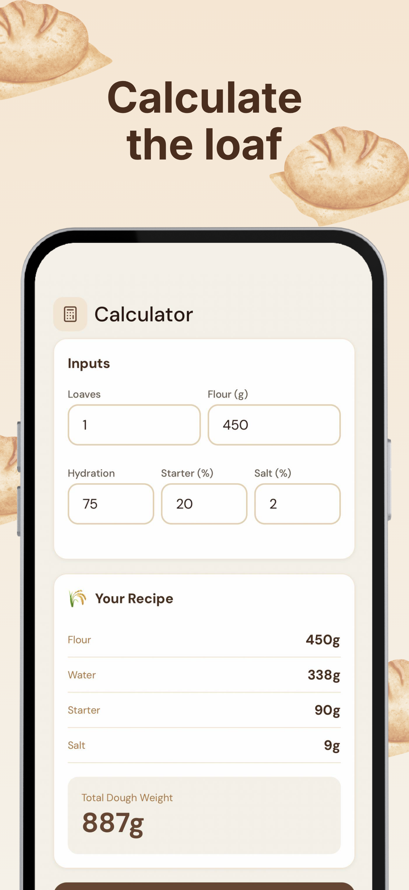 Levia: Sourdough Companion screenshot 5
