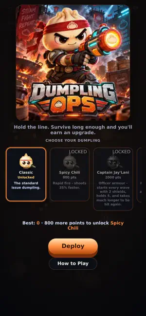 Dumpling Ops: Kitchen Defense screenshot 4
