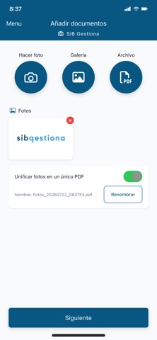 SiB Gestiona Screenshot 4 of 5
