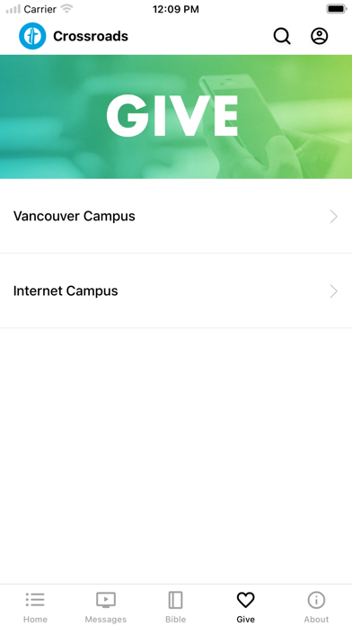 Crossroads Church Vancouver Screenshot