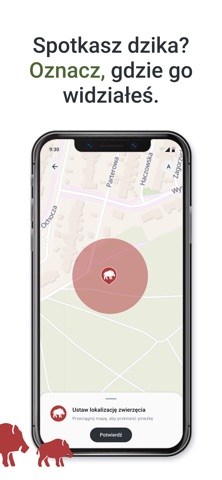 Zwierz - zlokalizuj dzika iPhone screenshot 2