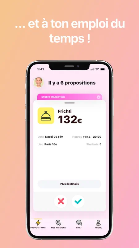Student Pop - Jobs étudiants screenshot 4 of 5