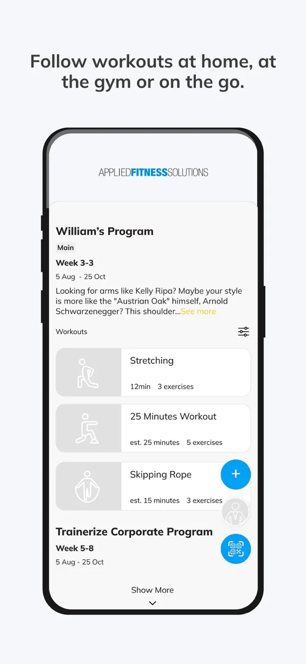 Screenshot #3 pour Applied Fitness Solutions