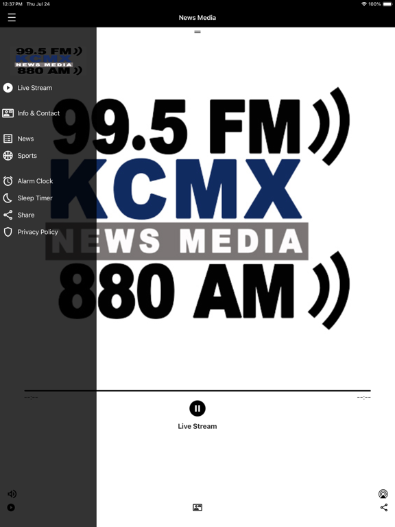 Screenshot #5 pour KCMX-AM Radio