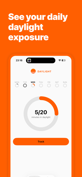 Daylight Tracker Screenshot 1 of 4