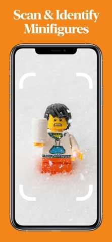 Minifigure Scanner iPhone screenshot