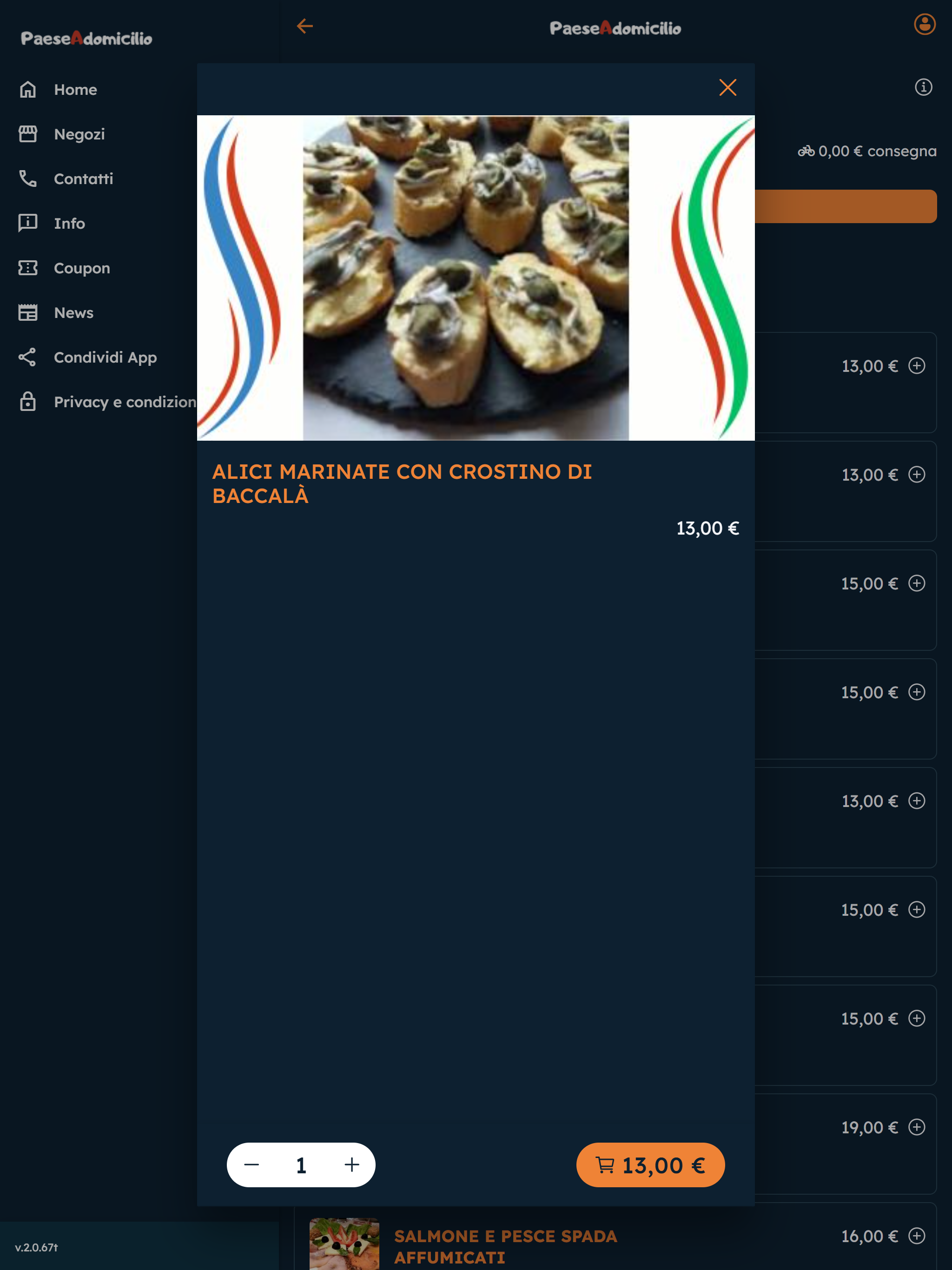 Paese a Domicilio screenshot 7