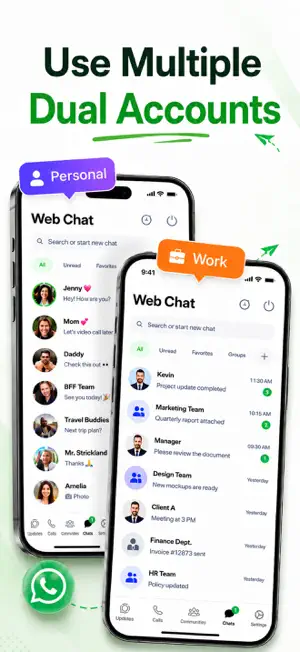 Whats Web: Multiple Accounts screenshot 1