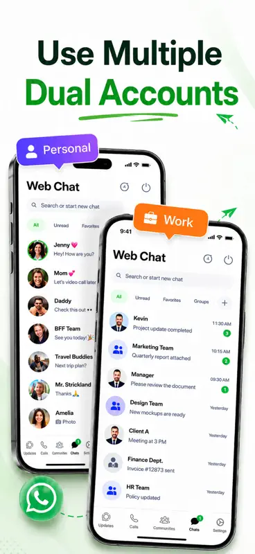 Whats Web: Multiple Accounts screenshot 1 of 6