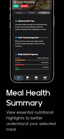 食物扫描器：PlateIntel screenshot