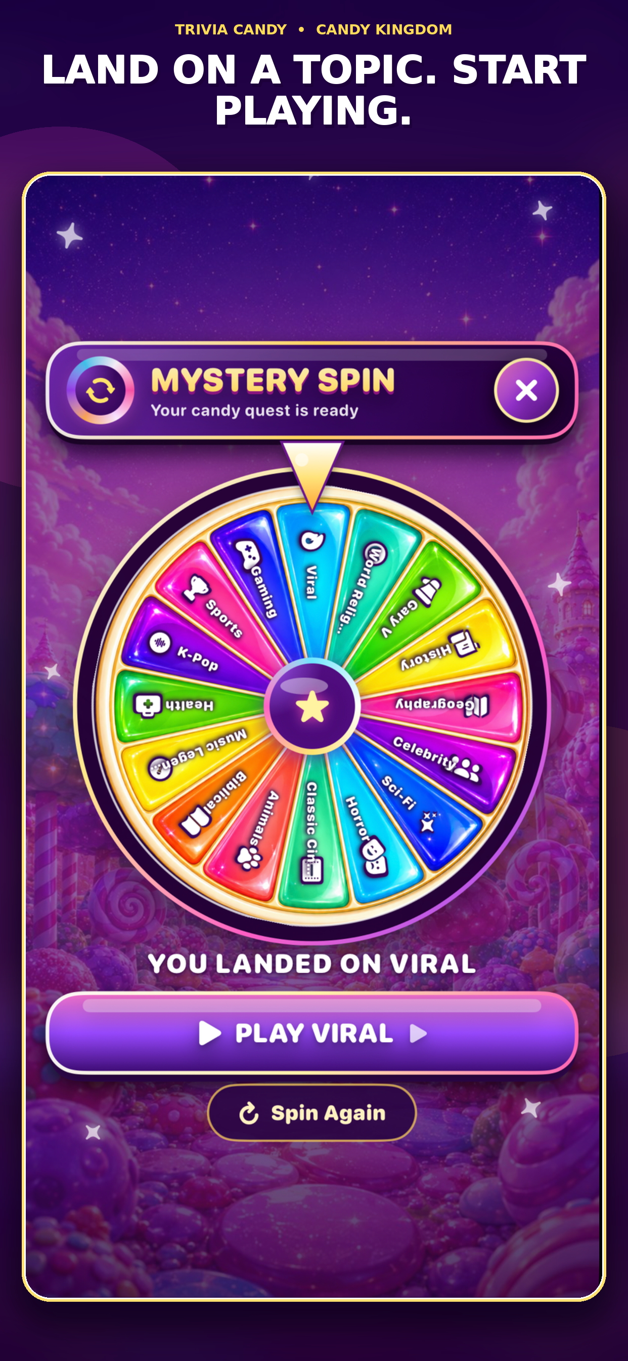 Trivia Candy Fun screenshot 5