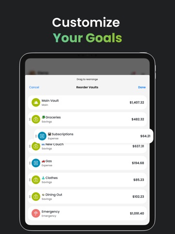 Elevault – Interest Paid Daily iPad screenshot