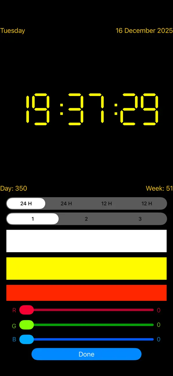 Screenshot #3 pour Clock - TV