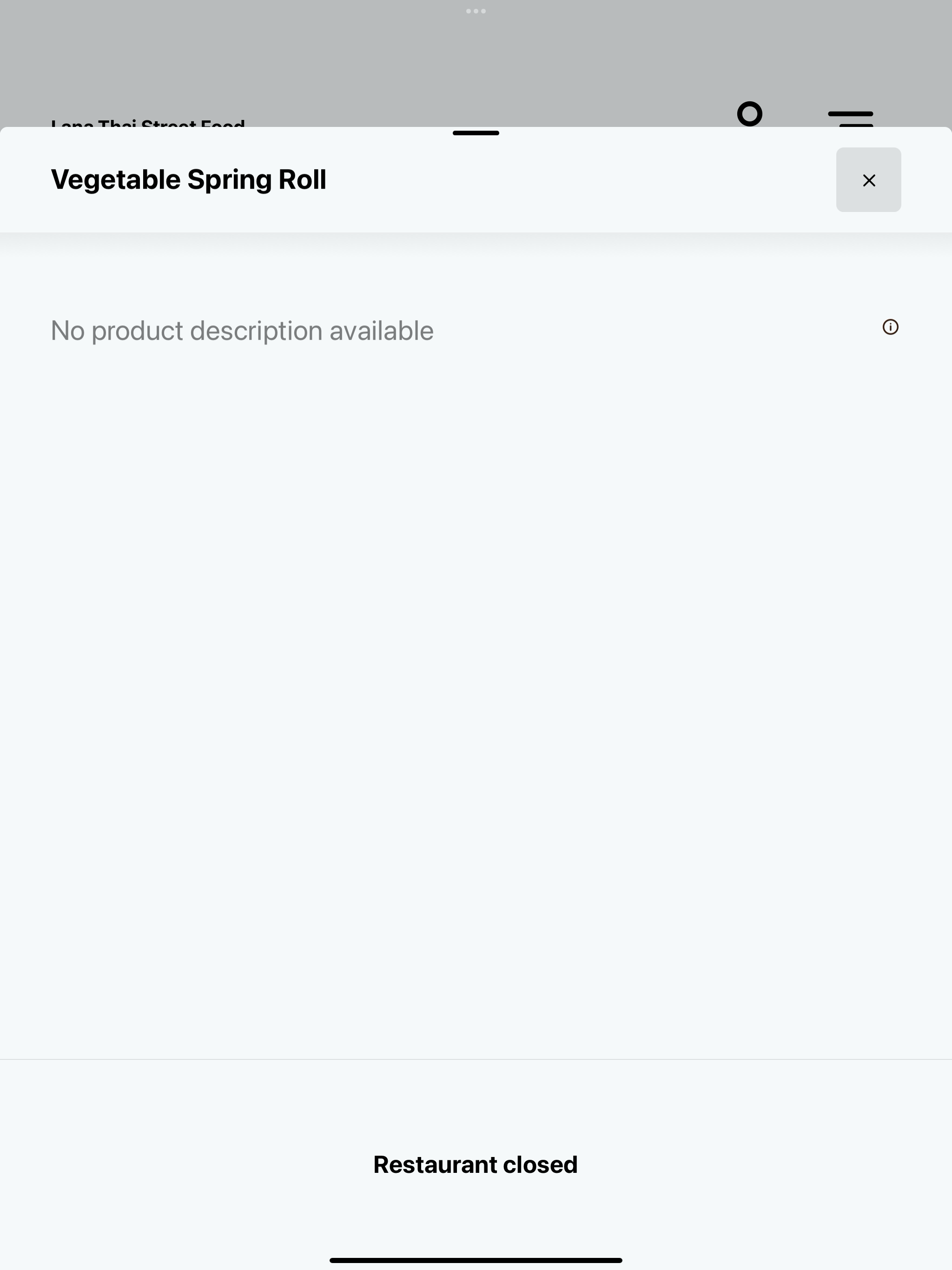 Lana Thai Street Food screenshot 8