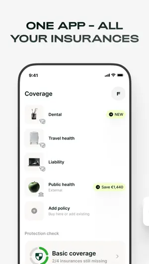 Getsafe: Insurance & Pension screenshot 2