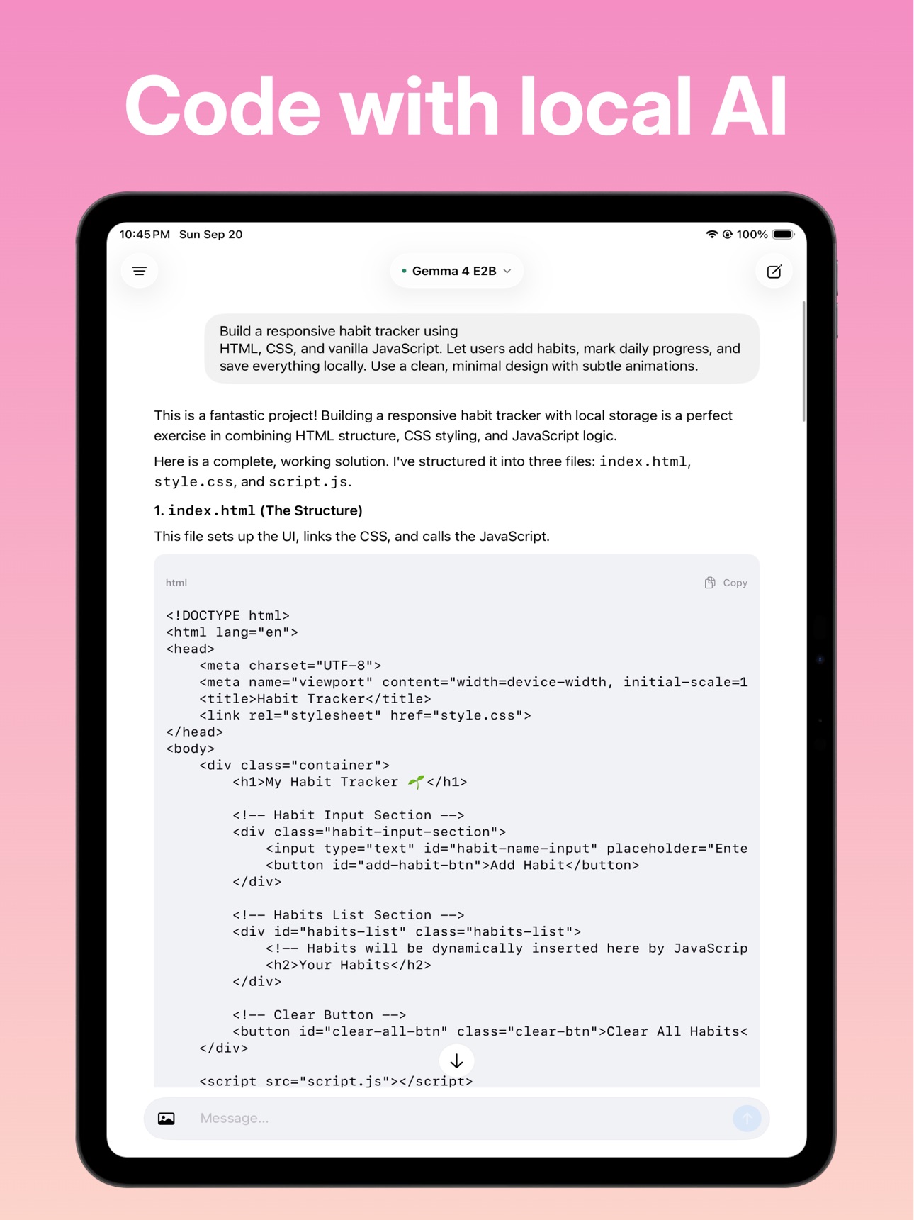 Screenshot 7 of Local AI - Private Offline AI