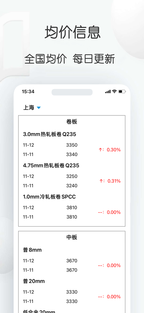 钢材价格通 screenshot 1