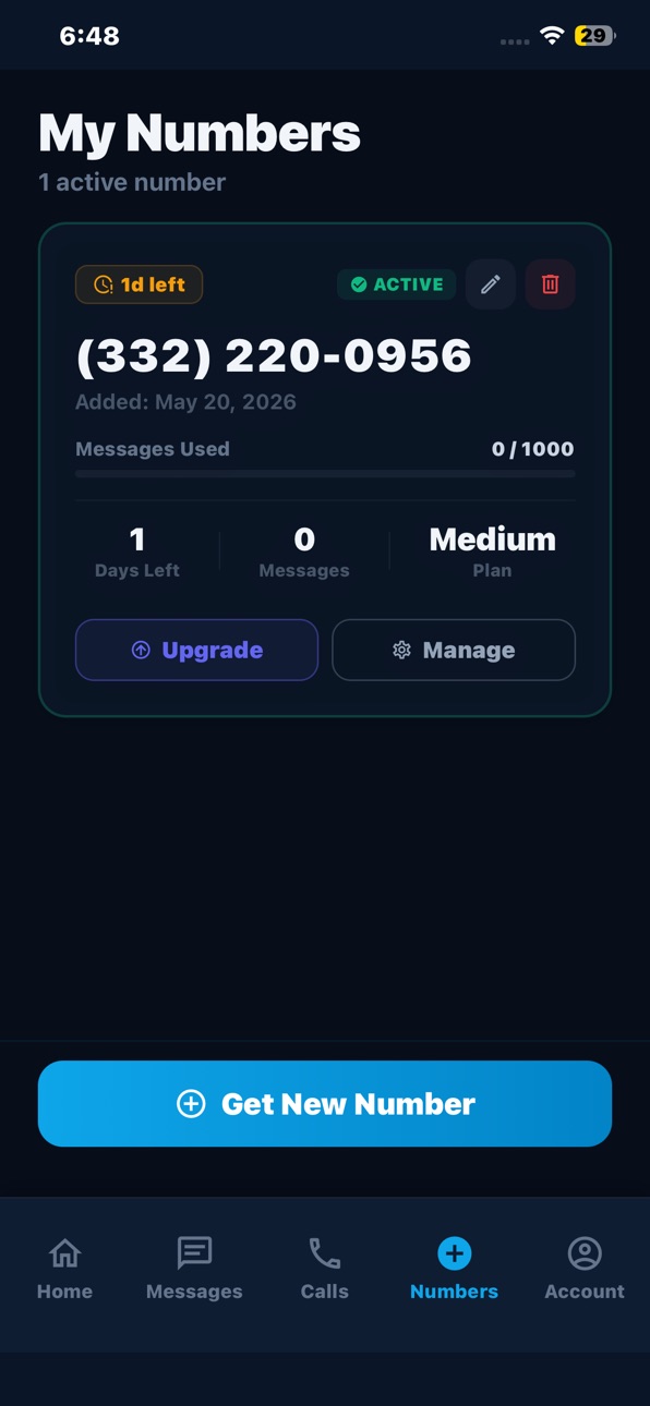 iPhone screenshot