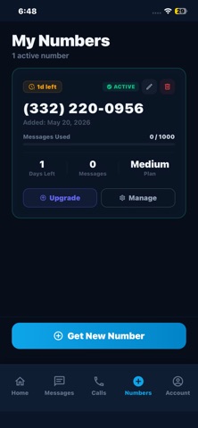 WowText: Second Phone Number Screenshot 3 of 10