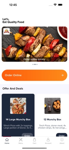 Pizza Capri Online screenshot