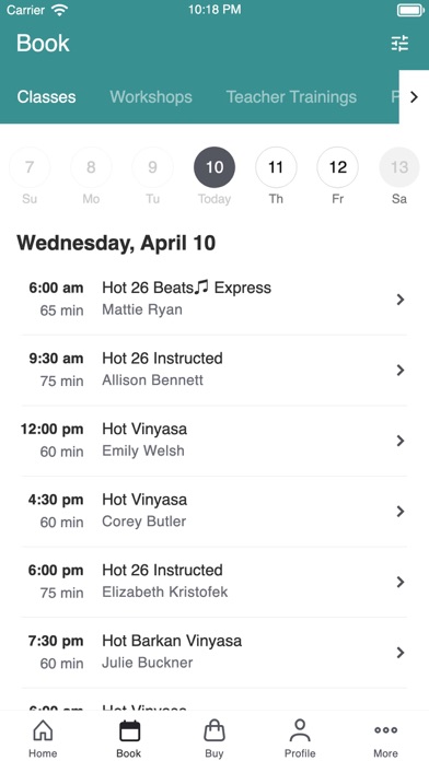Hot Yoga Louisville Screenshot
