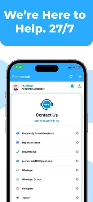 Premier-sub App screenshot 4