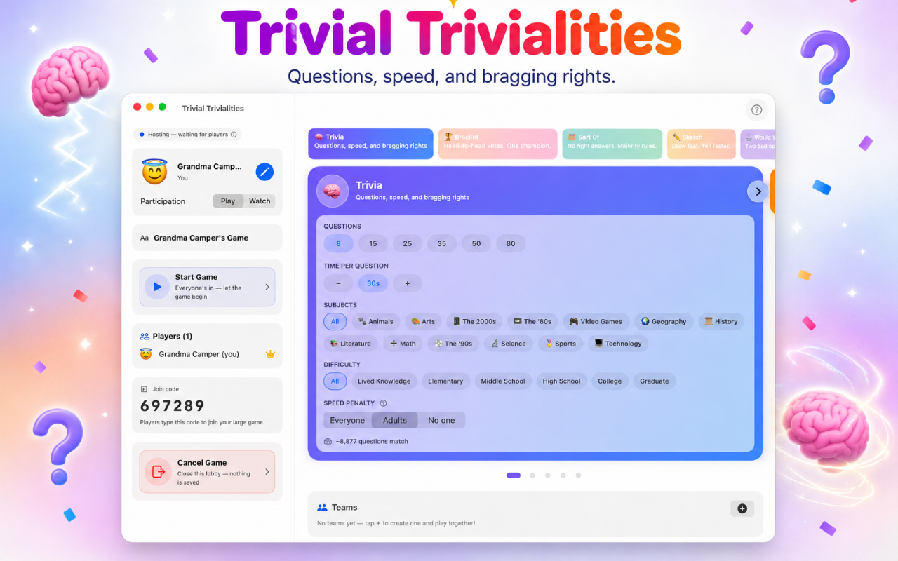 Trivial Trivialities screenshot 2