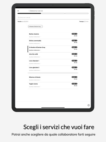 OPERA La Barberia Italiana iPad screenshot