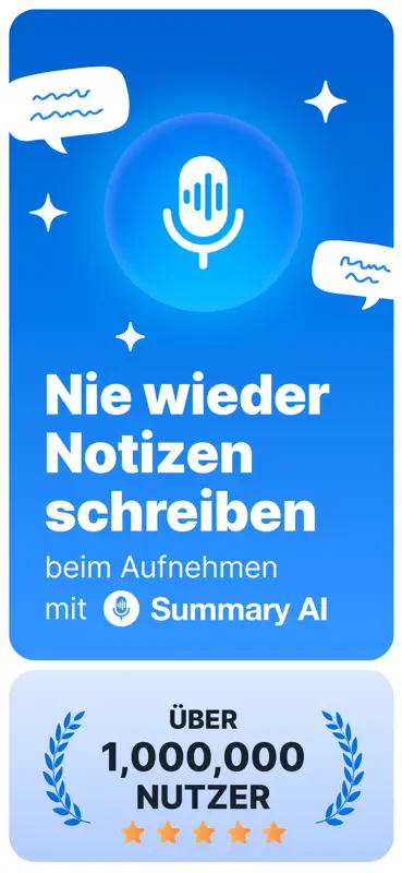 Summary - KI-Notizen screenshot 1 of 9