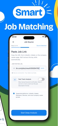 ResumeRise: Job-Tailored CVs Screenshot 3 of 5