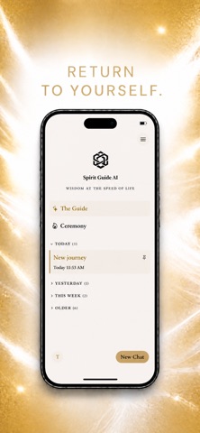 Spirit Guide AI iPhone screenshot