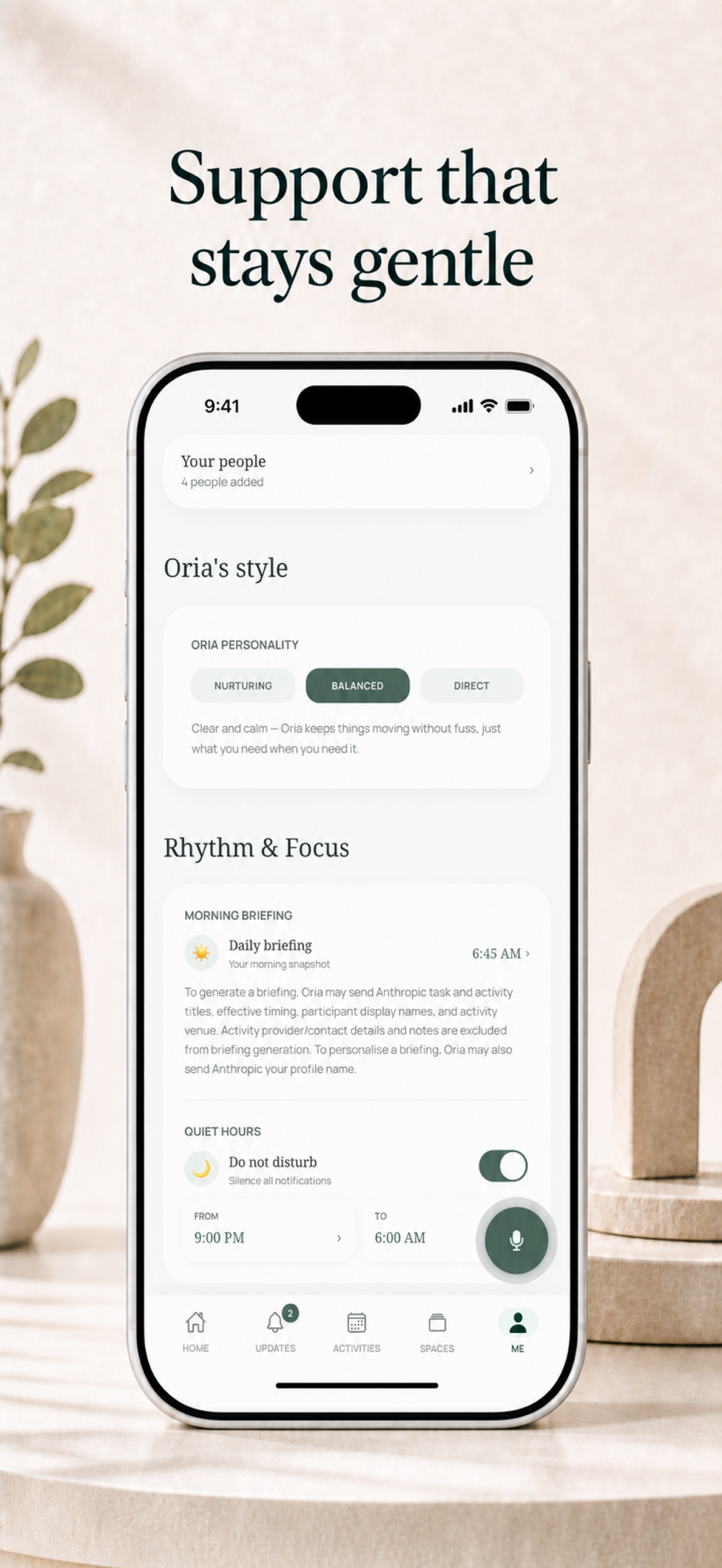 Oria: AI Voice Family Planner screenshot 10