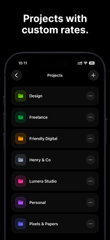 Monymo: Work Hours Tracker Screenshot 3 of 6