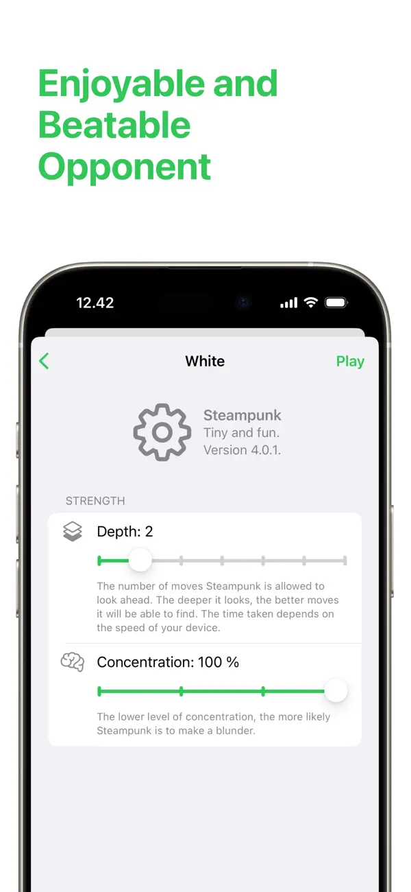 #4. Deep Green (iOS) Ved: Cocoa Stuff