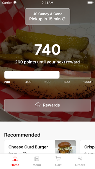 US Coney and Cone iPhone screenshot 1 - Food & Drink app