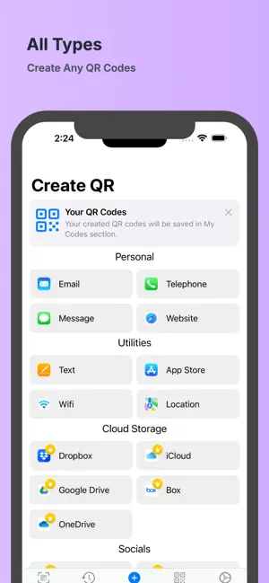 QR Code Generator & QR Maker screenshot 3