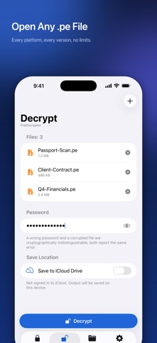 ProEncryptor: File Encryption Screenshot 2 of 4
