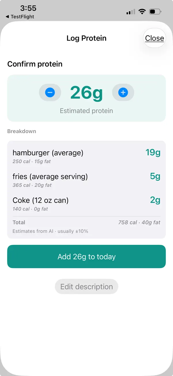 Screenshot #3 pour My BridgeFit Plan
