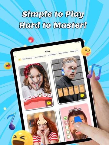 Match Challenge: Funny Filter iPad screenshot