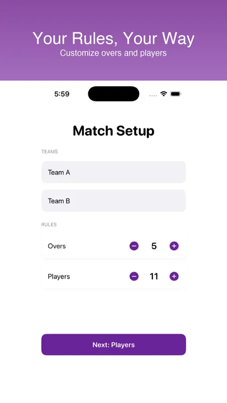 CricketScorer screenshot 4 of 5