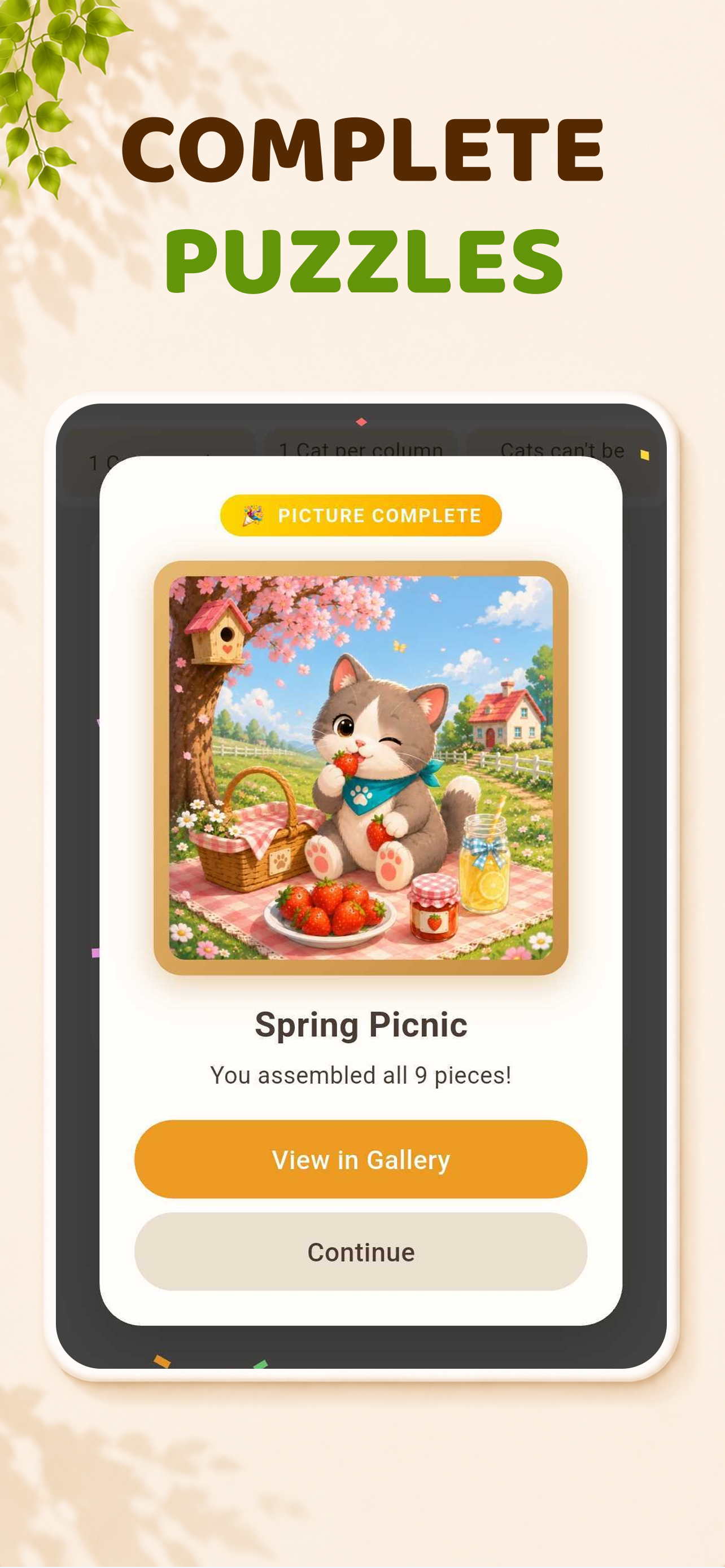 Meow Sudoku : Cat Puzzle games