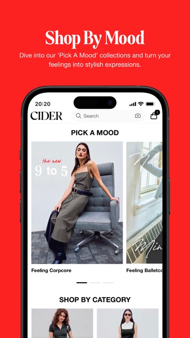 CIDER - Clothing & Fashion Screenshot