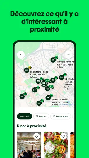 Capture d'écran de Tripadvisor : Voyages Et Avis sur iPhone 5