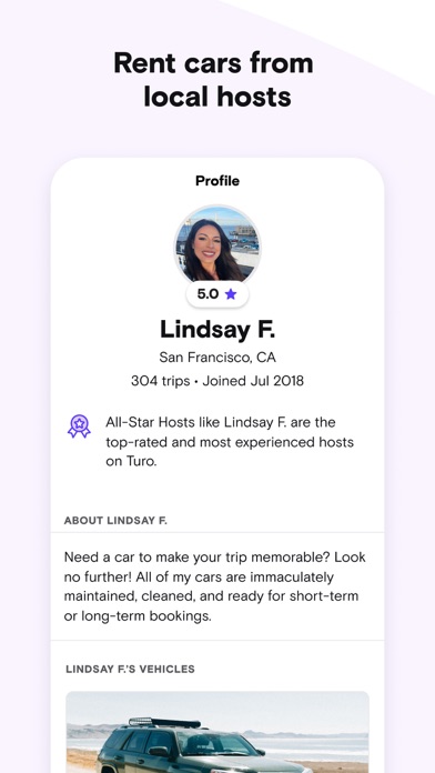 Turo — Car rental marketplace Screenshot