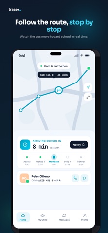 trasse iPhone screenshot