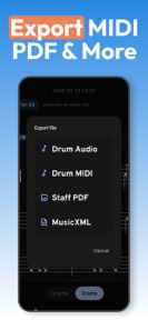 Drum Snap: Music to Drum Score screenshot