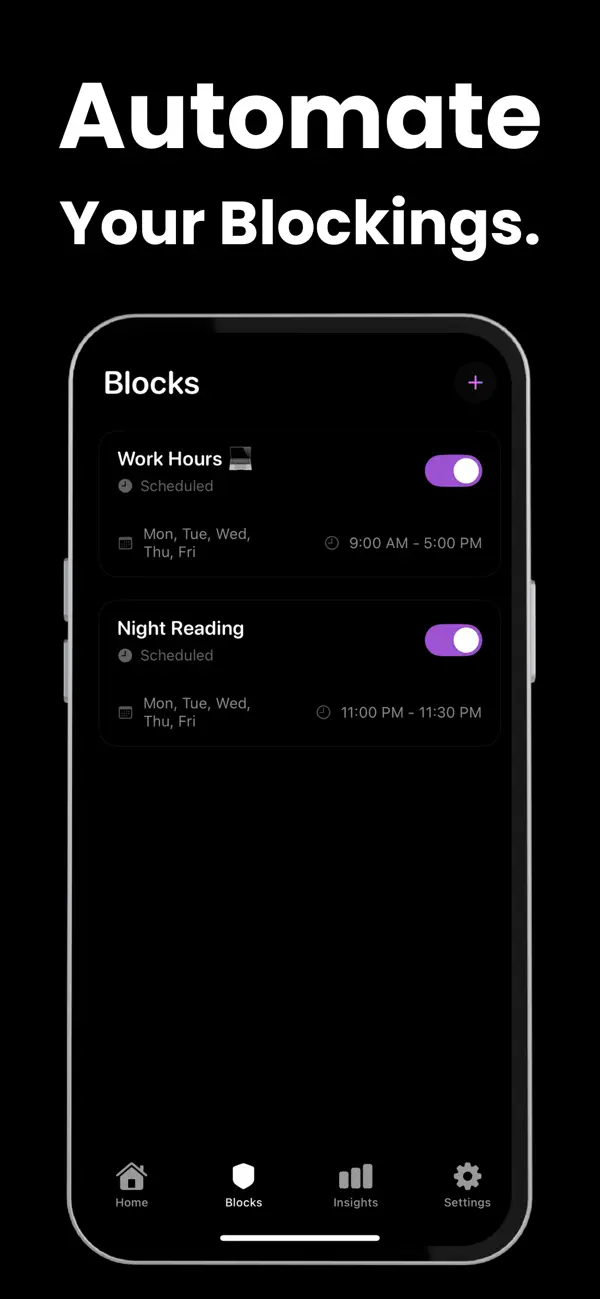 Screenshot #3 pour Screen Time Blocker: Aphel