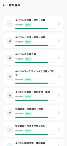 イベント業務管理士2級対策 500問 screenshot