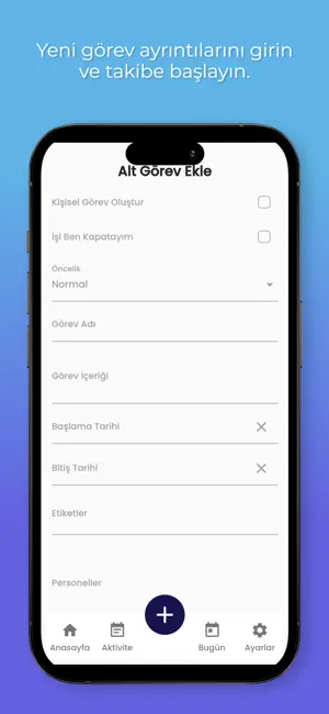 Görev Takip Sistemi screenshot 3