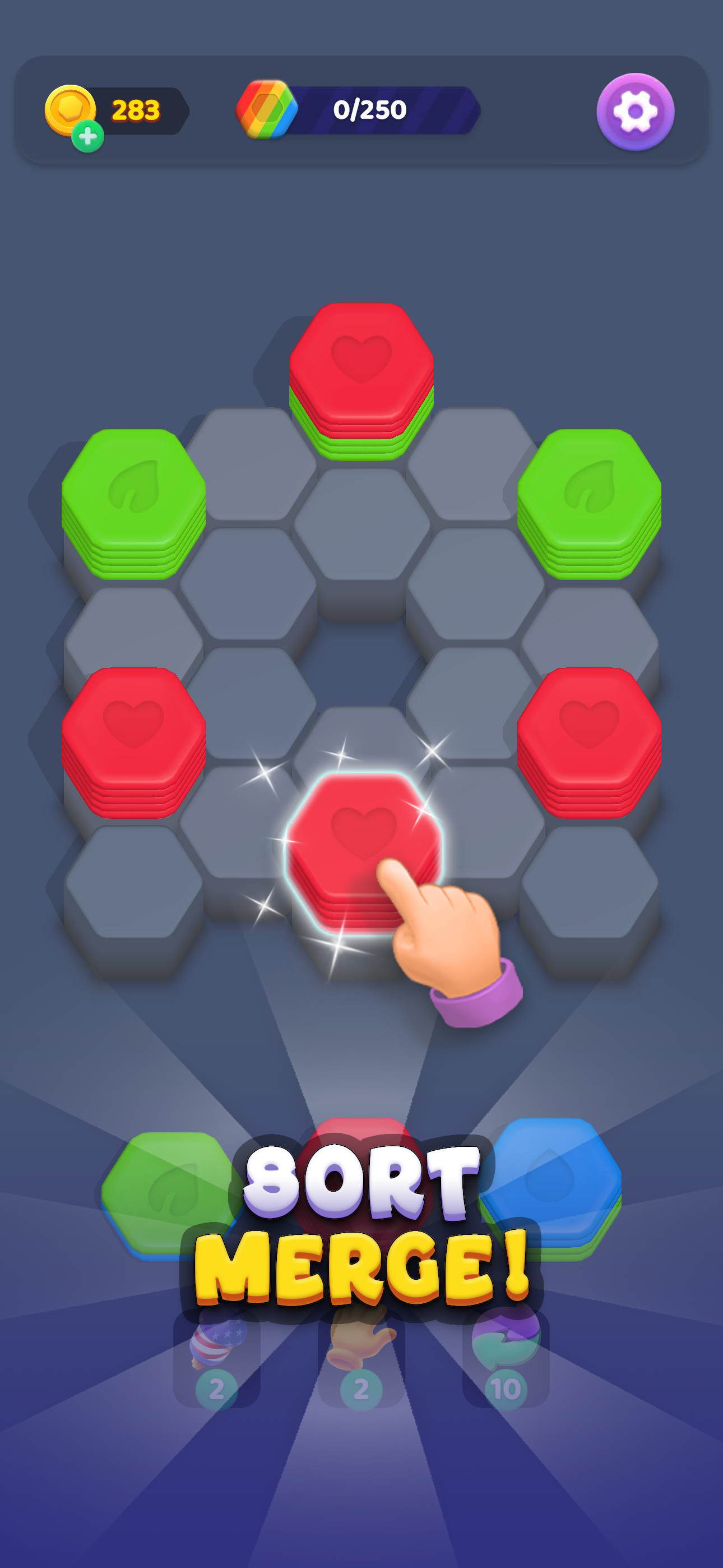 Hexano : Sort Puzzle